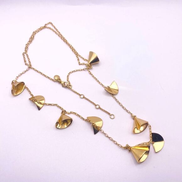 J Crew Vintage Charms Golden Necklace - Picture 5 of 5